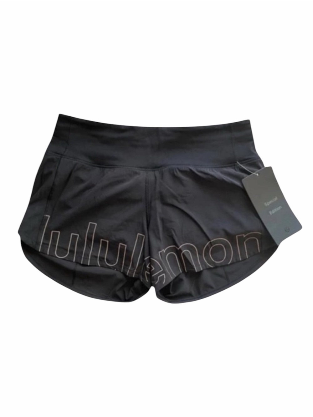Lululemon Speed Up Mid-Rise Lined Short Graphic